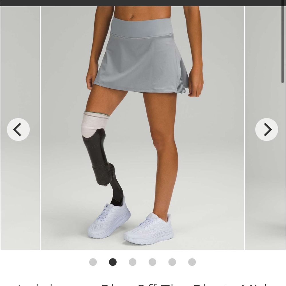 Rhino grey lululemon skirt